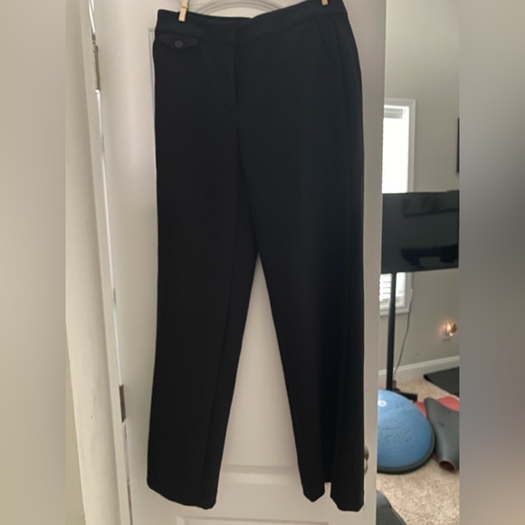 Loft wide leg black trousers NWT - Picture 10 of 11